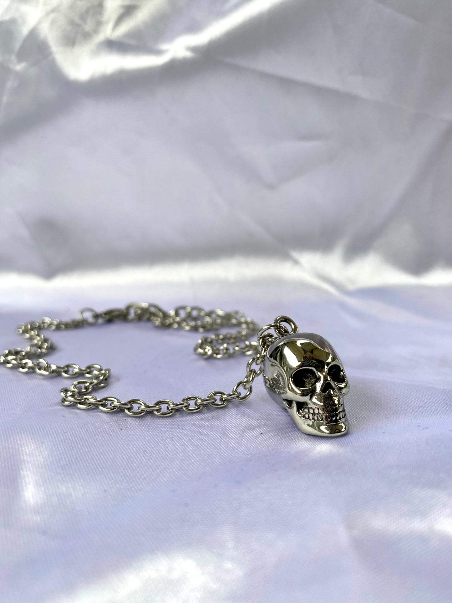 Skull stainless steel necklace