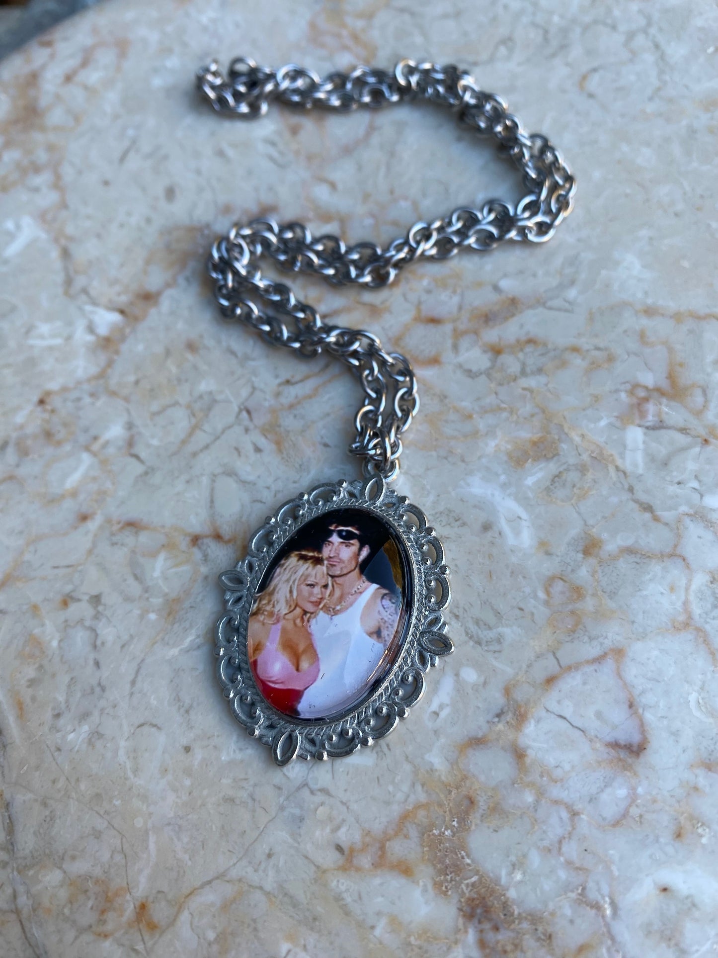 The lovers stainless steel necklaces