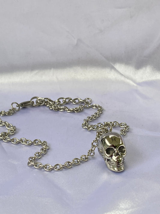 Skull stainless steel necklace