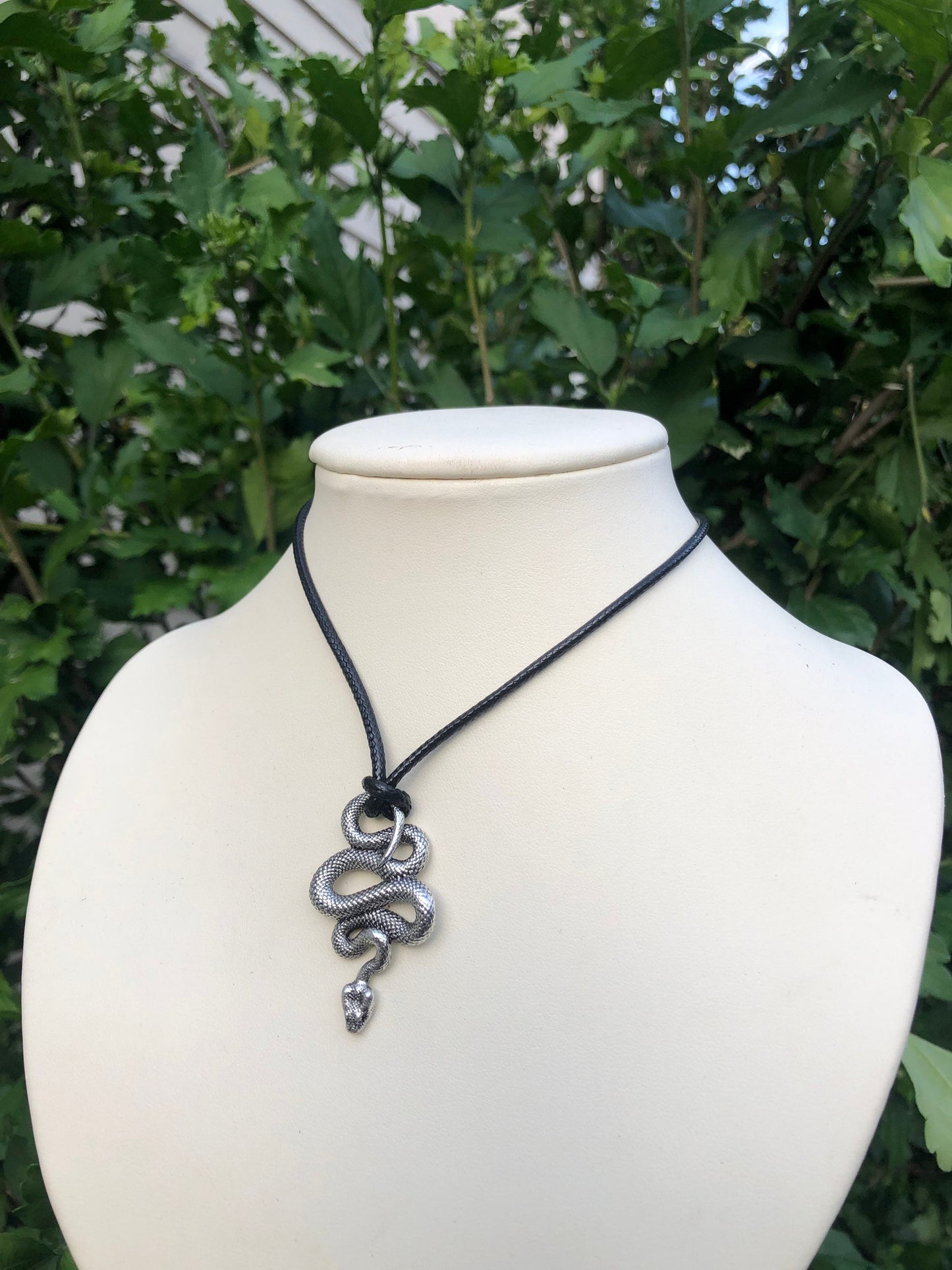 Snake rope necklace