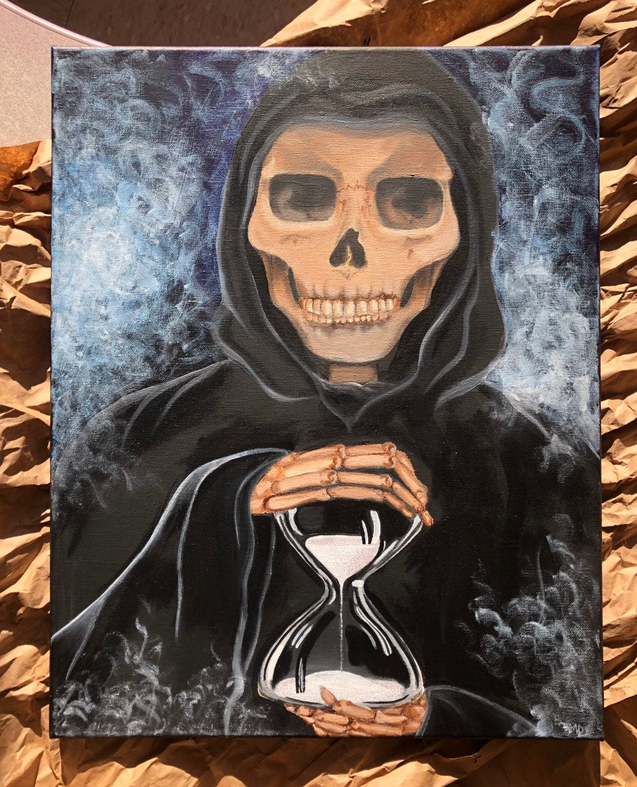 Grim Reaper painting