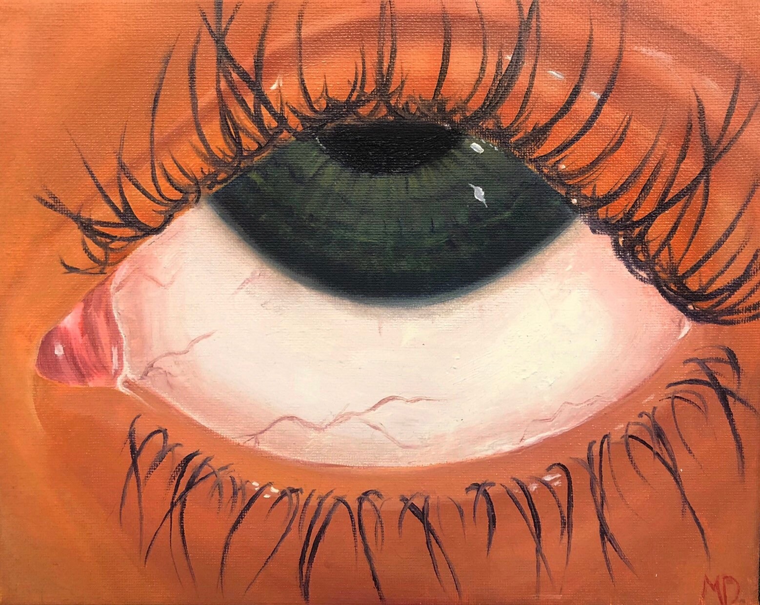 Eye-roll Painting
